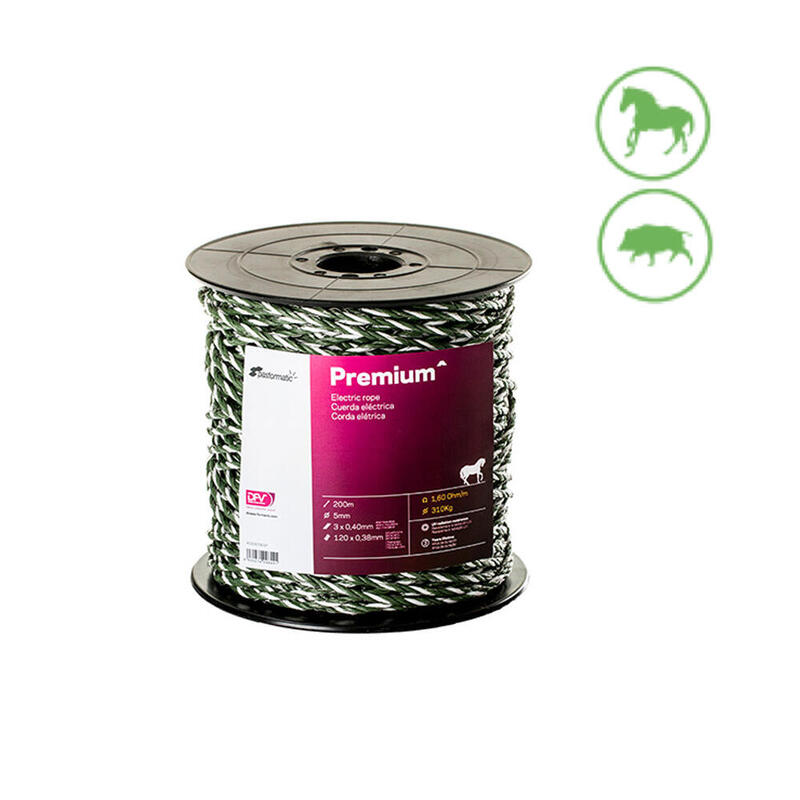 Cuerda Conductora 5 Mm 200 M
