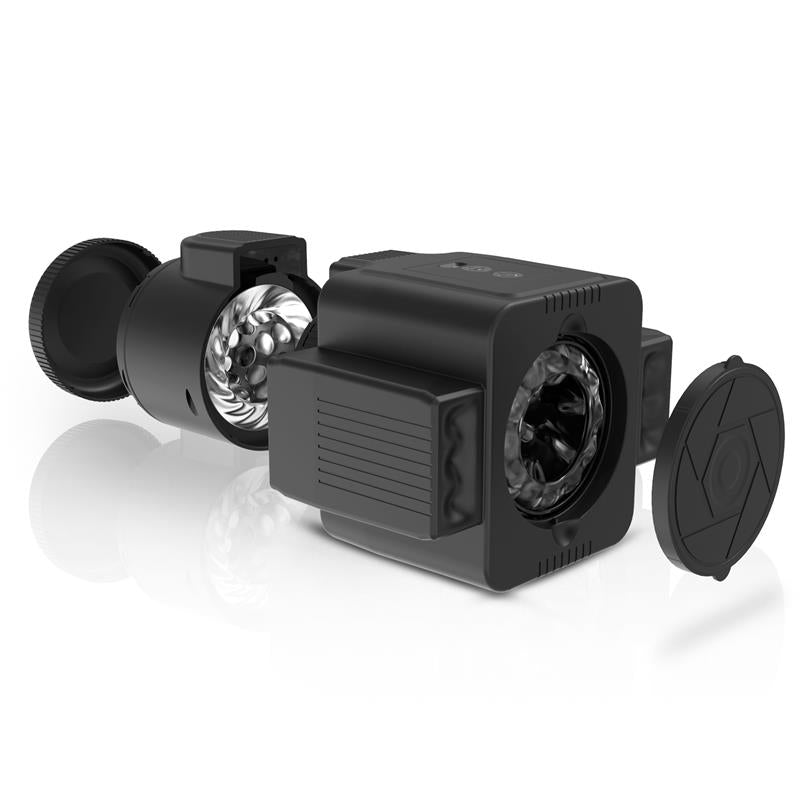 Masturbador Cumera De Camera Con Rotación Y Thrusting