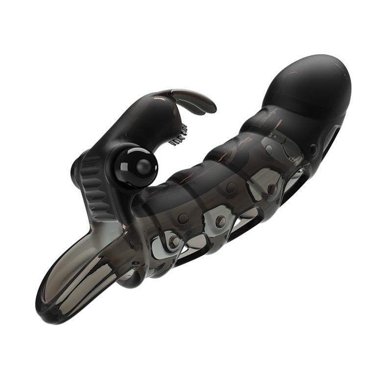 Cuper Funda Para El Pene Con Vibración +4 Cm