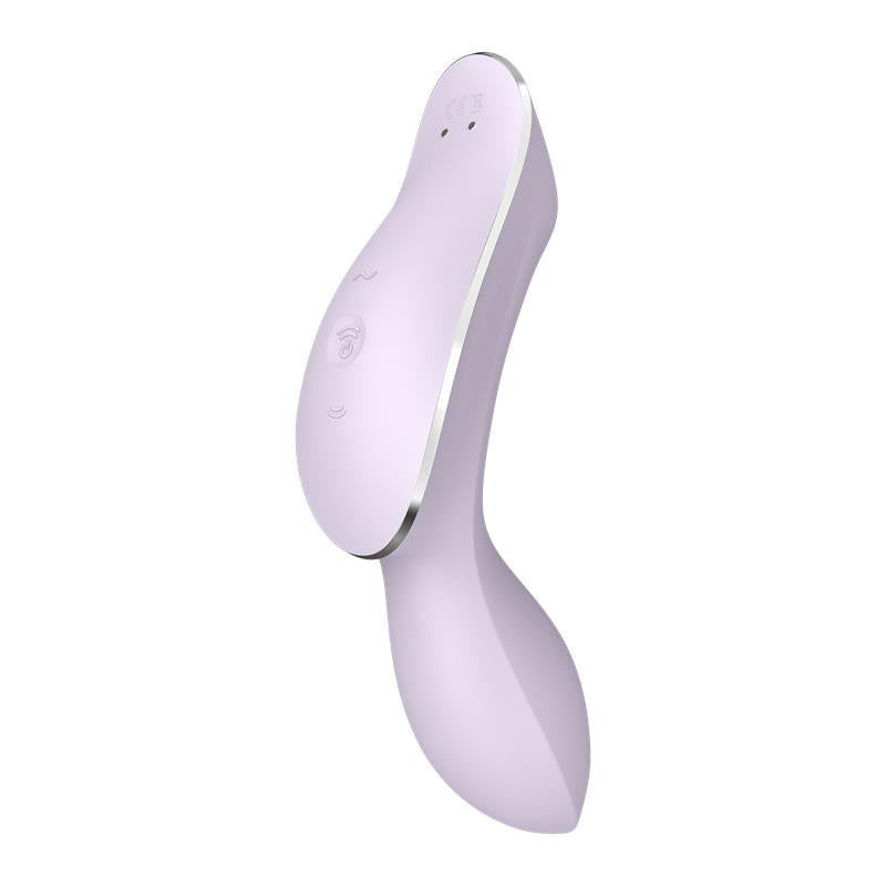 Satisfyer Curvy Trinity 2 Estimulador Y Vibrador - Morado