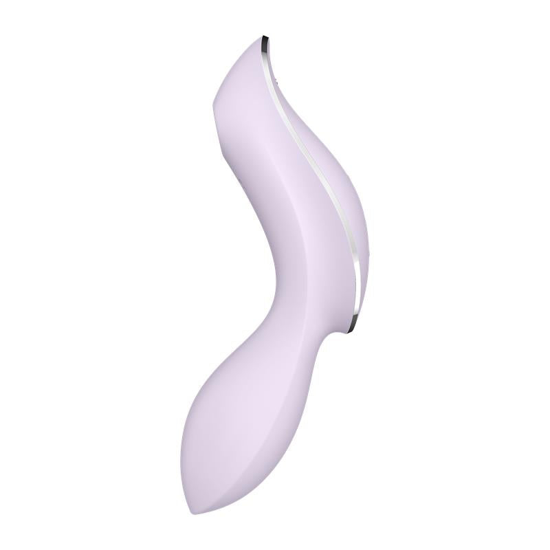 Satisfyer Curvy Trinity 2 Estimulador Y Vibrador - Morado