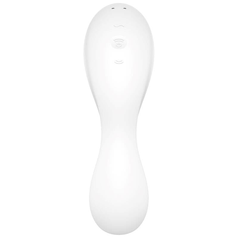 Satisfyer Curvy Trinity 5 Estimulador Y Vibrador - Blanco
