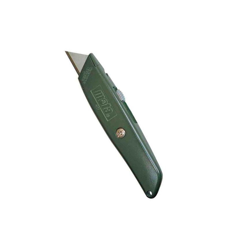 Cúter Metalico Retractil Hoja Trapezoidal