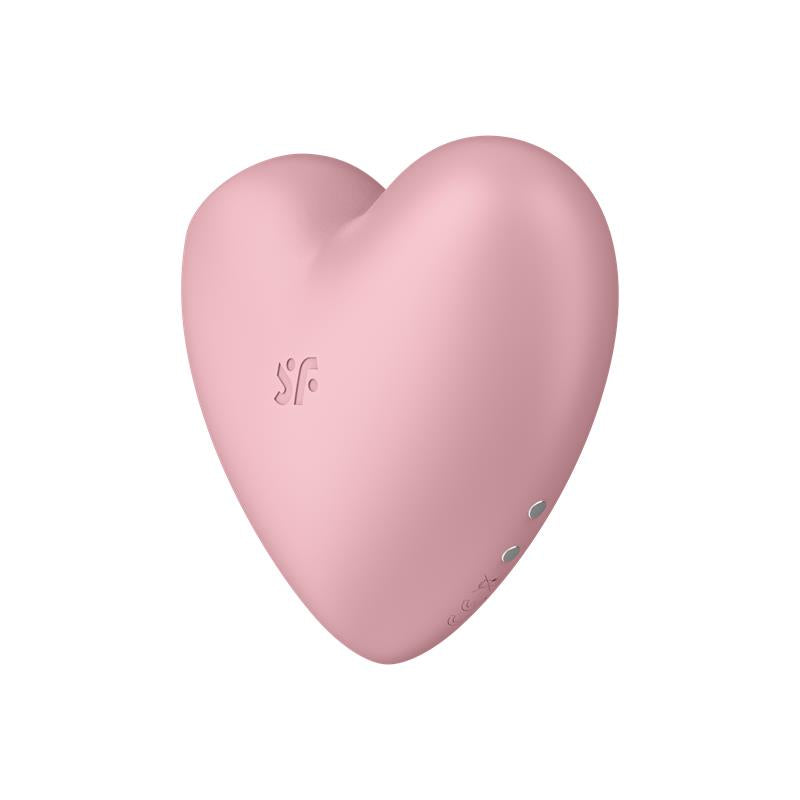 Satisfyer - Cutie Heart Estimulador Y Vibrador Rosa