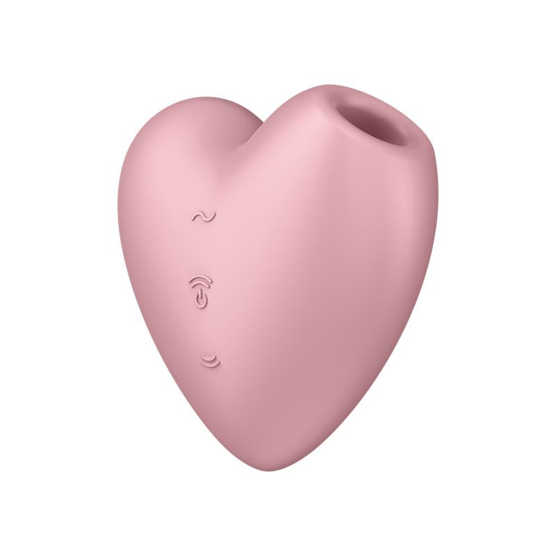 Satisfyer - Cutie Heart Estimulador Y Vibrador Rosa