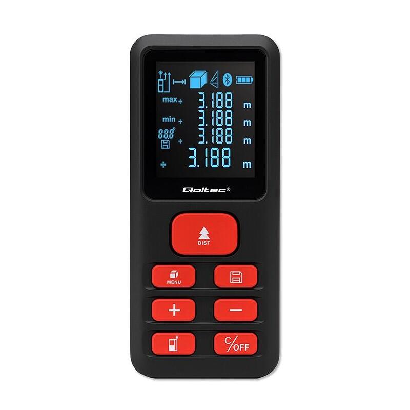 Cyfrowy Dalmierz Laserowy Podswietlany Lcd 120m