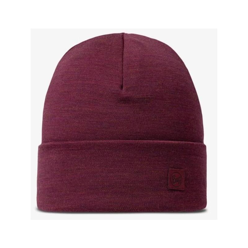Czapka Buff Merino Midweight Beanie Melange Tibetan Red