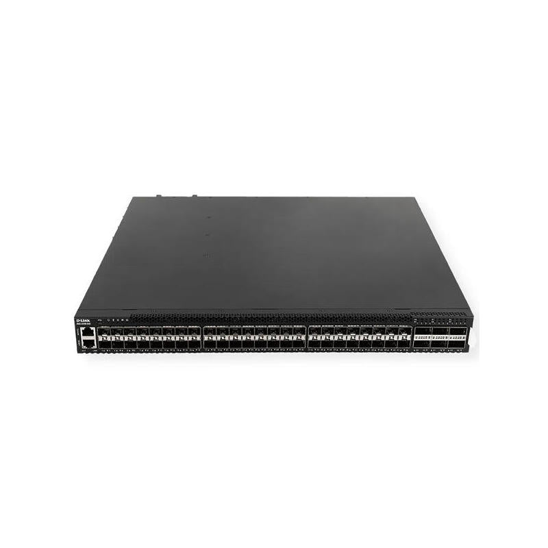 D-Link Dxs 3610-54s Conmutador L3 Gestionado 48 X 10 Gigabit Sfp+ + 6 X 40 Gigabit Qsfp+ / 100 Gigabit Qsfp28 Flujo De Aire De Delante Hacia Atrás Montaje En Rack