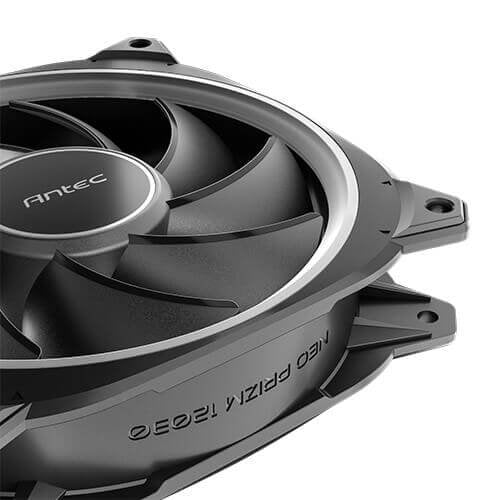 Pack De 3 Ventiladorados De Caja Antec Neo Prizm T3 Rgb - 12cm (Negro)