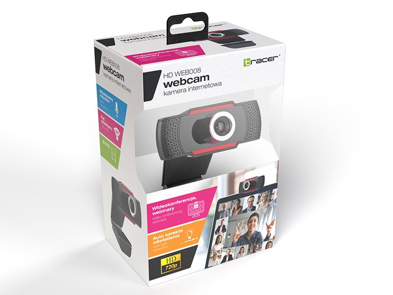 EAN 5907512865729 - Tracer TRAKAM46732 cámara web 1280 x 720 Pixeles USB Negro imagen 8