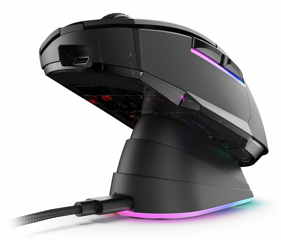 EAN 4044951040230 - Sharkoon SGM50W ratón Juego mano derecha RF Wireless + USB Type-A Óptico 6400 DPI imagen 6