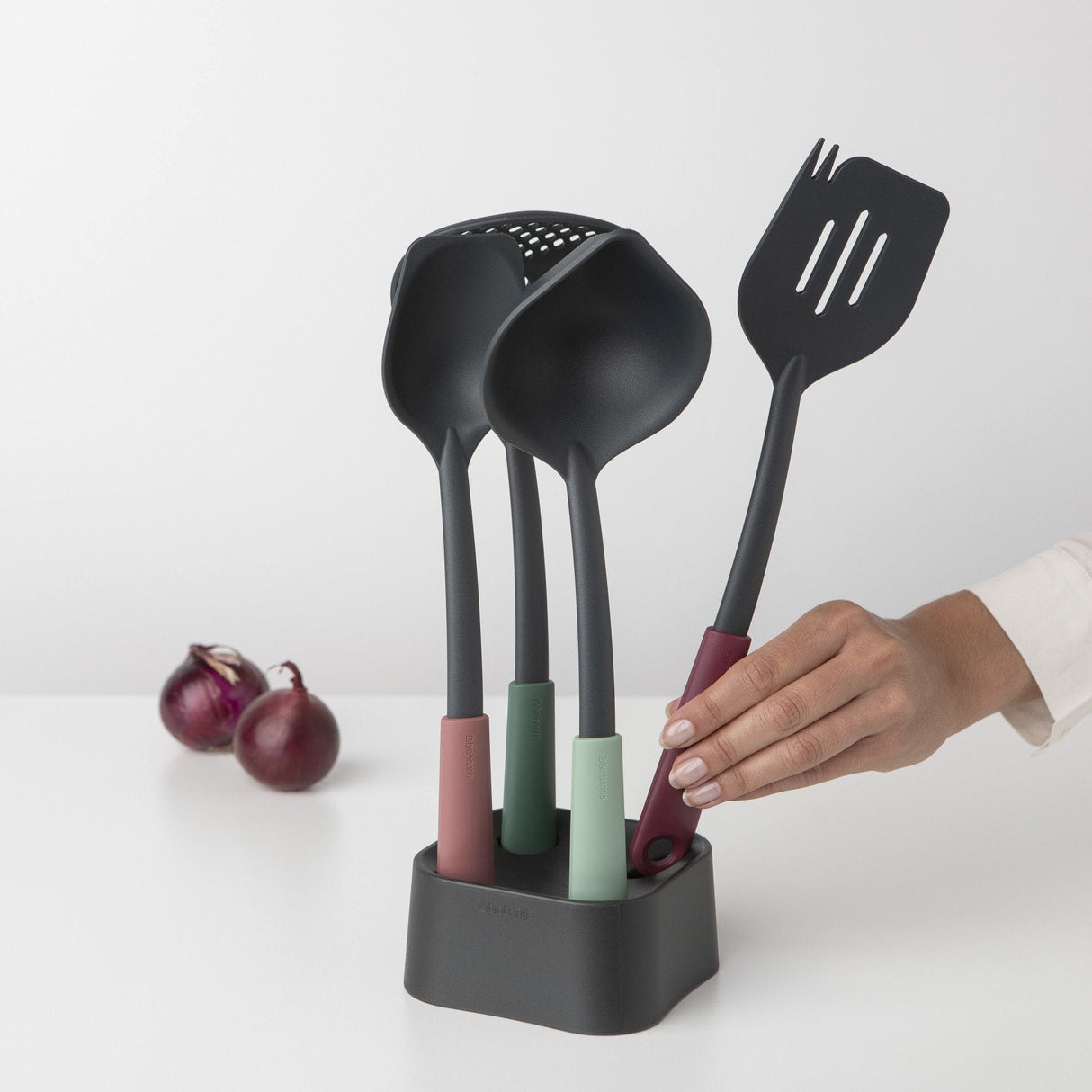 EAN 8710755123184 - Brabantia Tasty+ 5 pieza(s) Negro, Verde, Rojo imagen 8