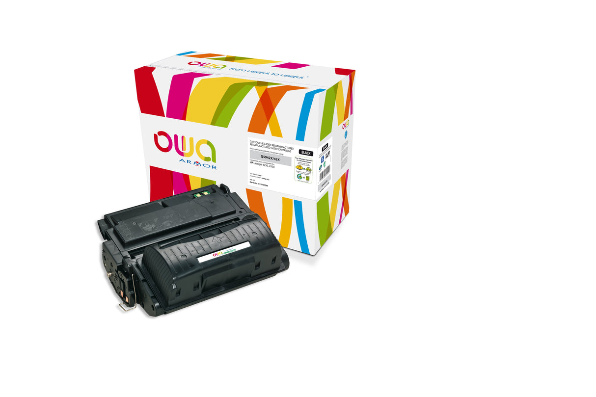 Owa Toner Compatible Con Hp Q5942x Negro (20.000 S.)