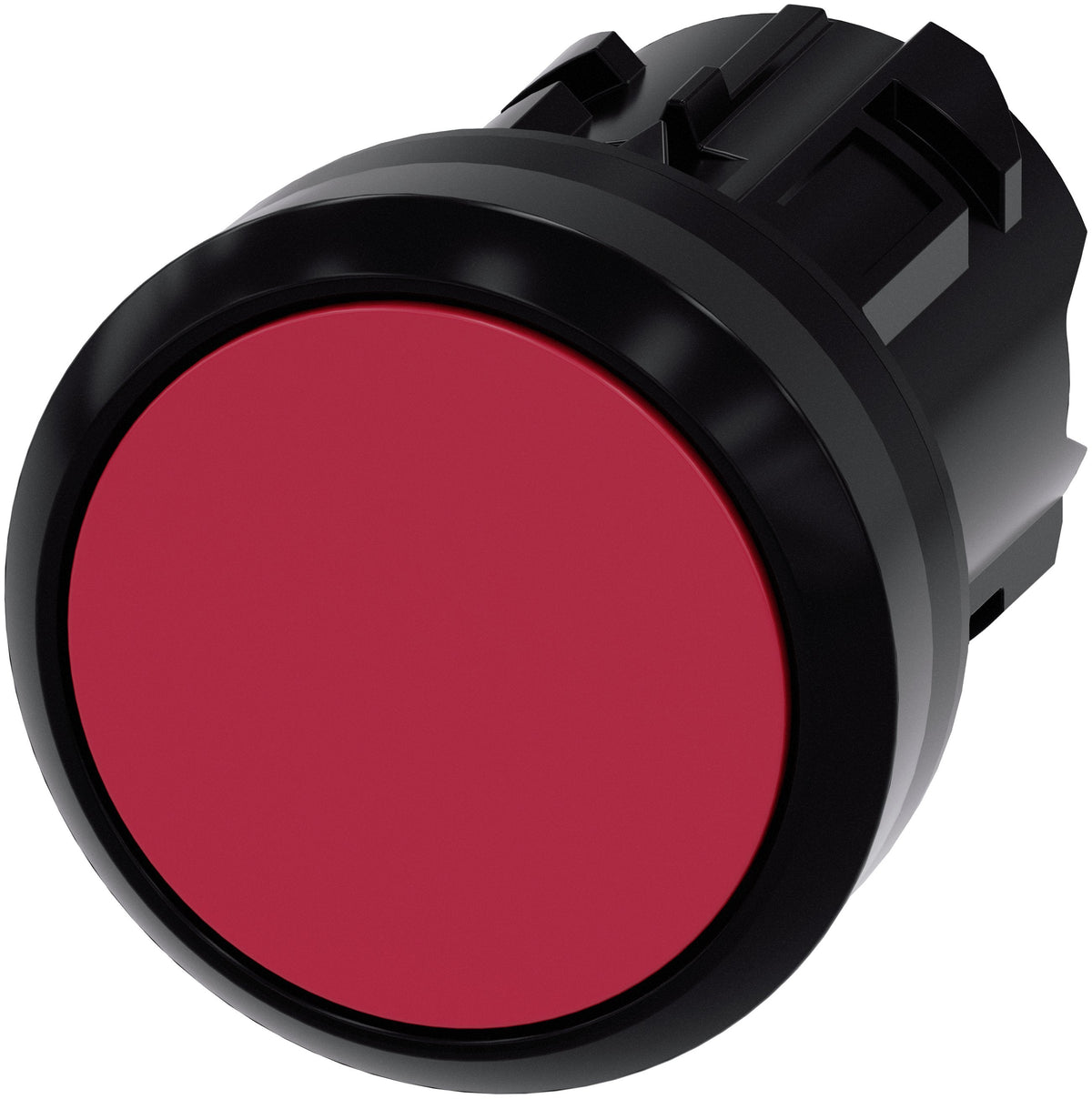 Siemens 3su10000ab200aa0 Pulsador 22mm Redondo Rojo Druckknopf