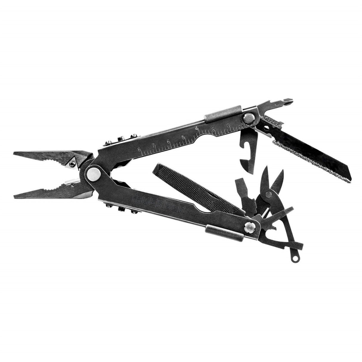 EAN 0013658140721 - Gerber 30-000952 alicate multiherramienta Para trabajo pesado 14 herramientas Negro, Plata imagen 1