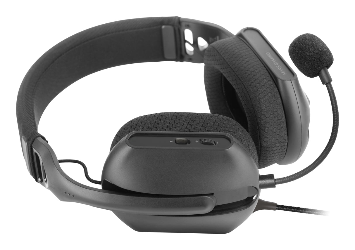 EAN 8435693111382 - Mars Gaming MH-PRO Auriculares Alámbrico Diadema Juego USB tipo A Negro imagen 2