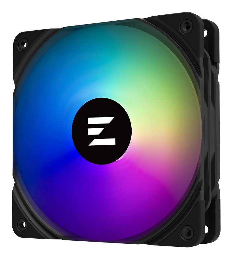 Ventilador Pc Zalman Zm-Af120 Argb 1x Vent 120mm Negro