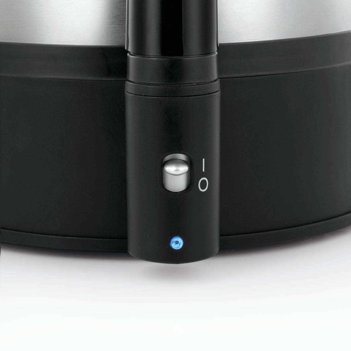 Stelio Eierkocher Schwarz/Edelstahl Gebürstet