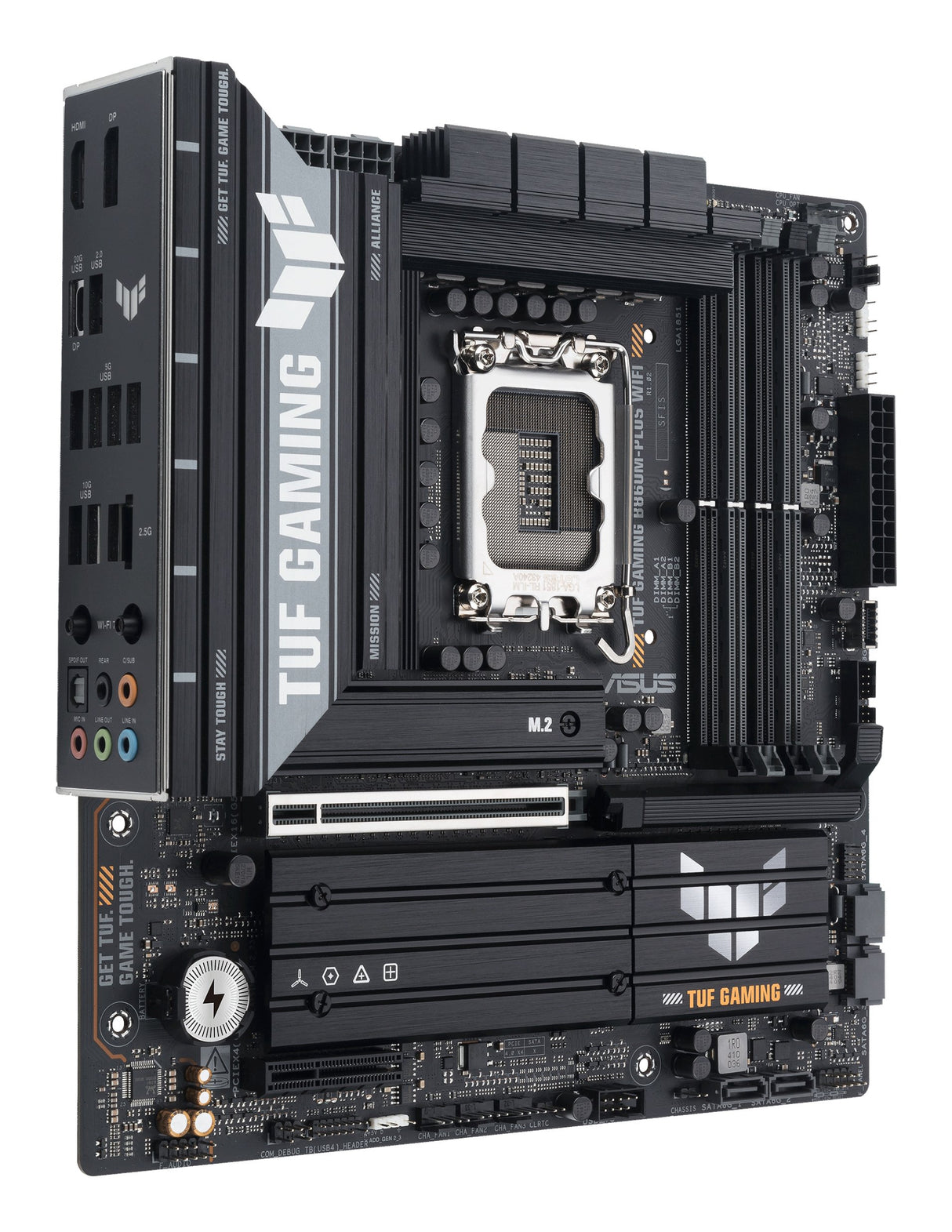 EAN 4711387783092 - ASUS TUF GAMING B860M-PLUS WIFI Intel B860 LGA 1851 (Socket V1) micro ATX imagen 3
