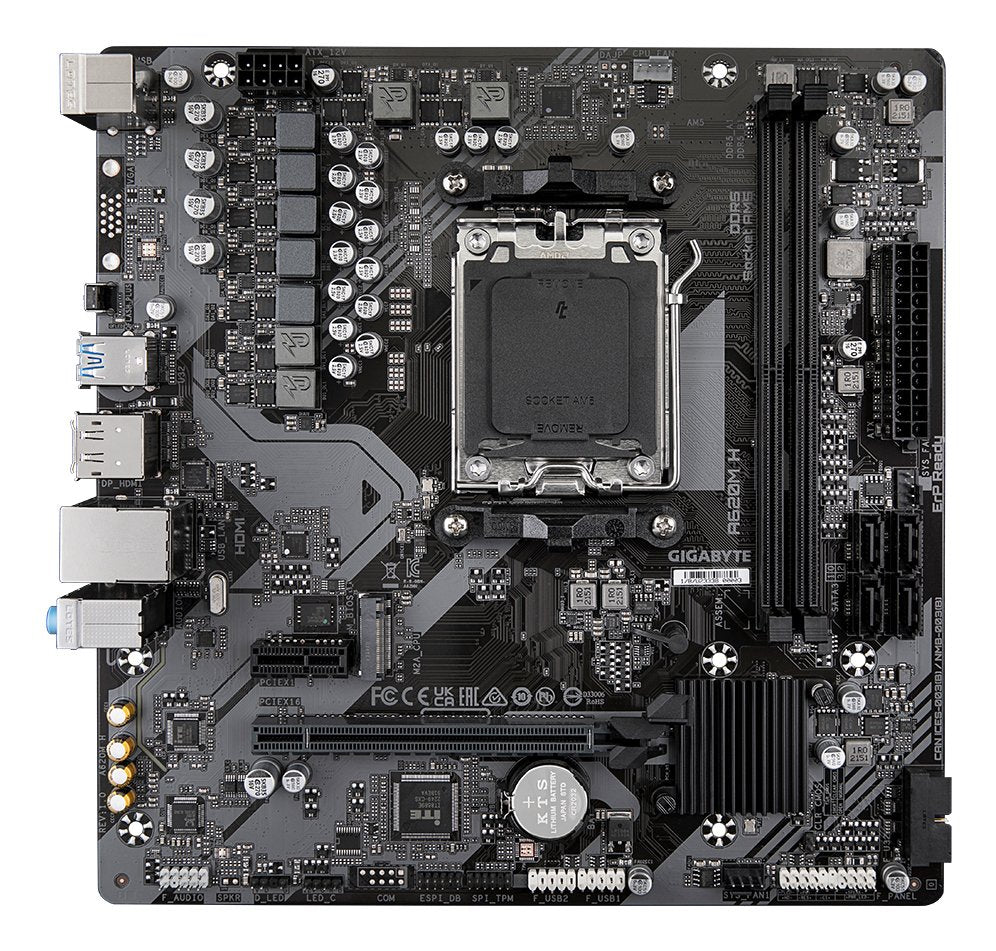 EAN 4719331855512 - GIGABYTE A620M H placa base AMD A620 Zócalo AM5 micro ATX imagen 2