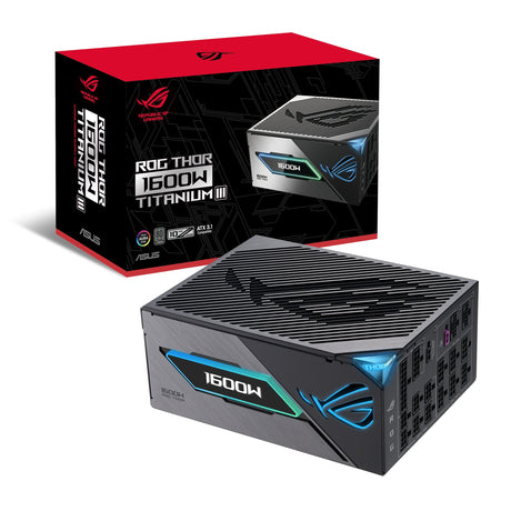 EAN 4711387610299 - ASUS ROG -THOR-1600T3-GAMING unidad de fuente de alimentación 1600 W 20+4 pin ATX ATX Gris imagen 18