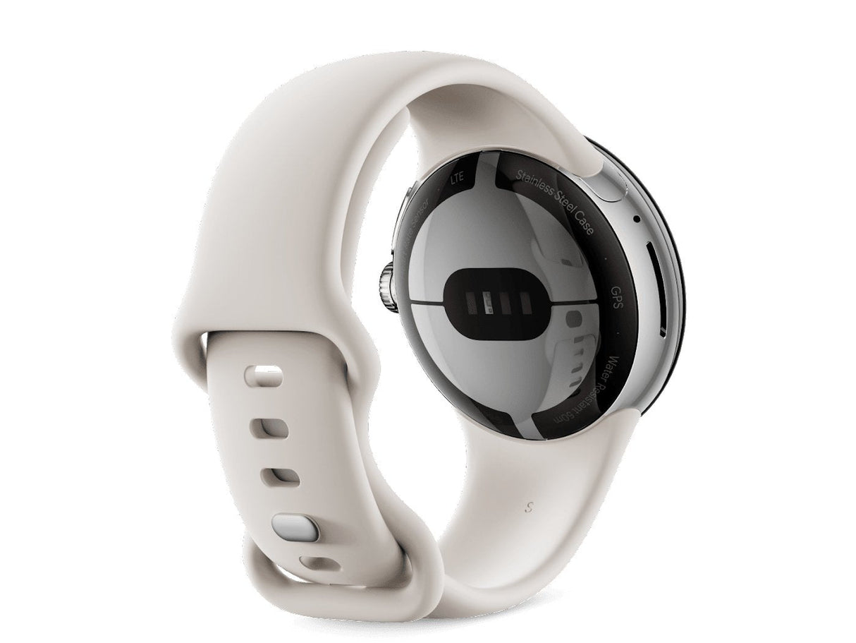 Smartwatch Google Pixel Wifi Polished Silver/Chalk