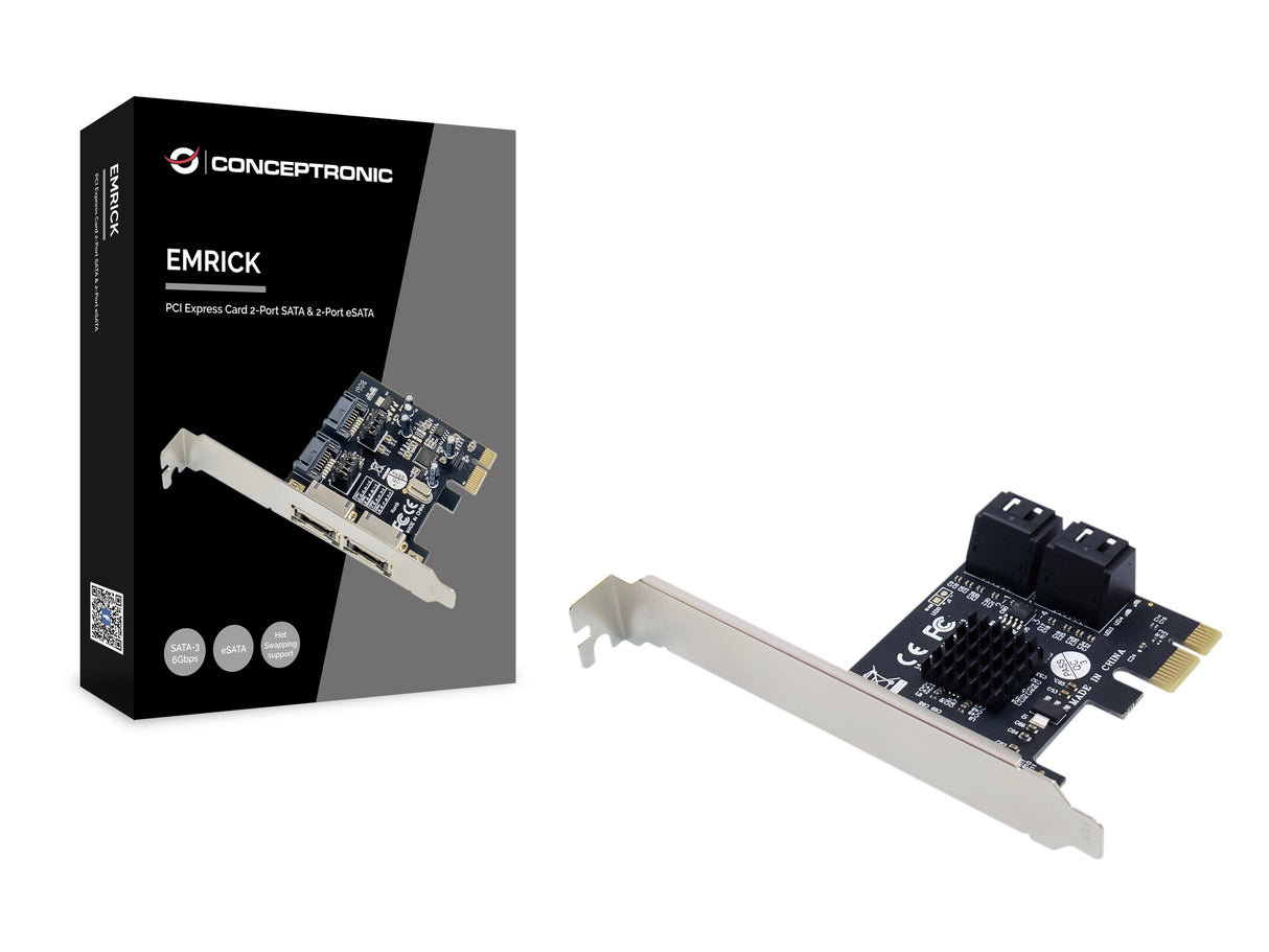 EAN 4015867227343 - Conceptronic CSATA600EXI tarjeta y adaptador de interfaz Interno SATA, eSATA imagen 2