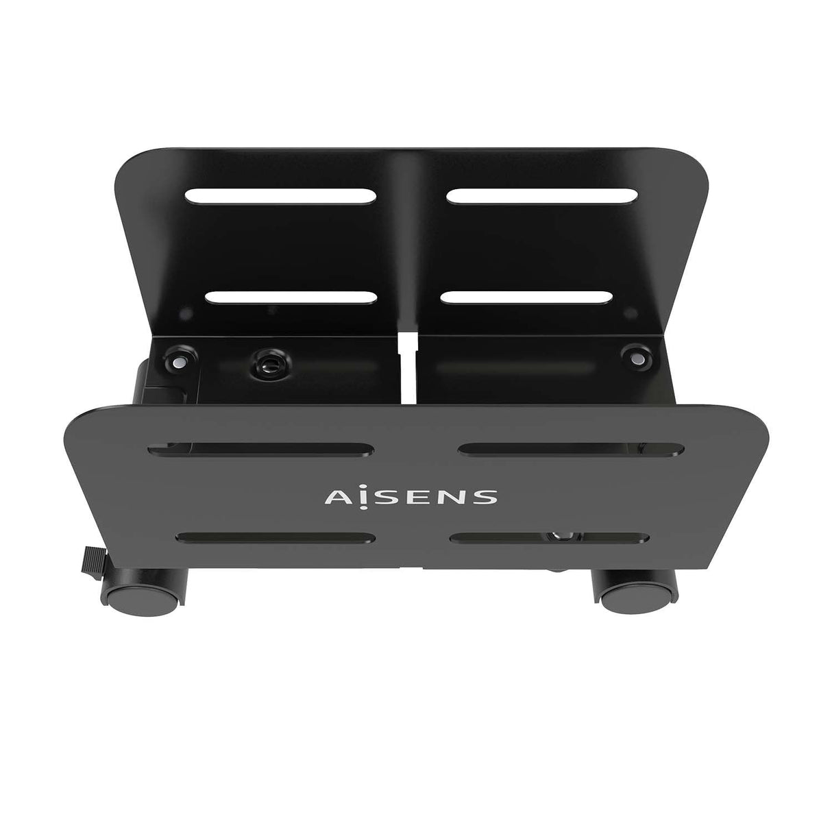 Aisens Soporte Metálico Ajustable De Suelo Para Cpu, Negro