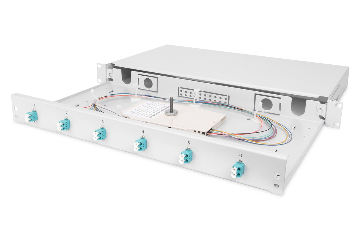 EAN 4016032278412 - Digitus DN-96330/3 adaptador de fibra óptica 1 pieza(s) Gris imagen 2