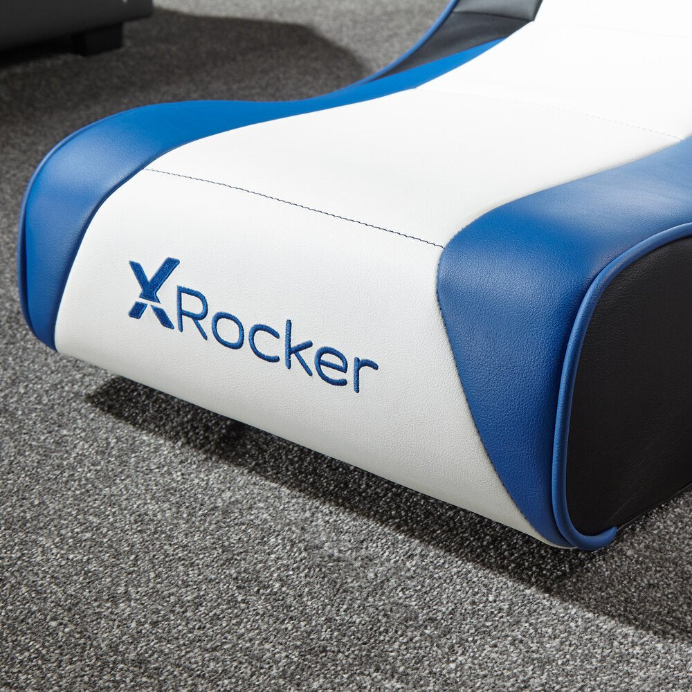 EAN 94338210262 - X Rocker 2021026 silla para videojuegos Silla gaming Asiento acolchado tapizado Negro, Azul, Blanco imagen 5