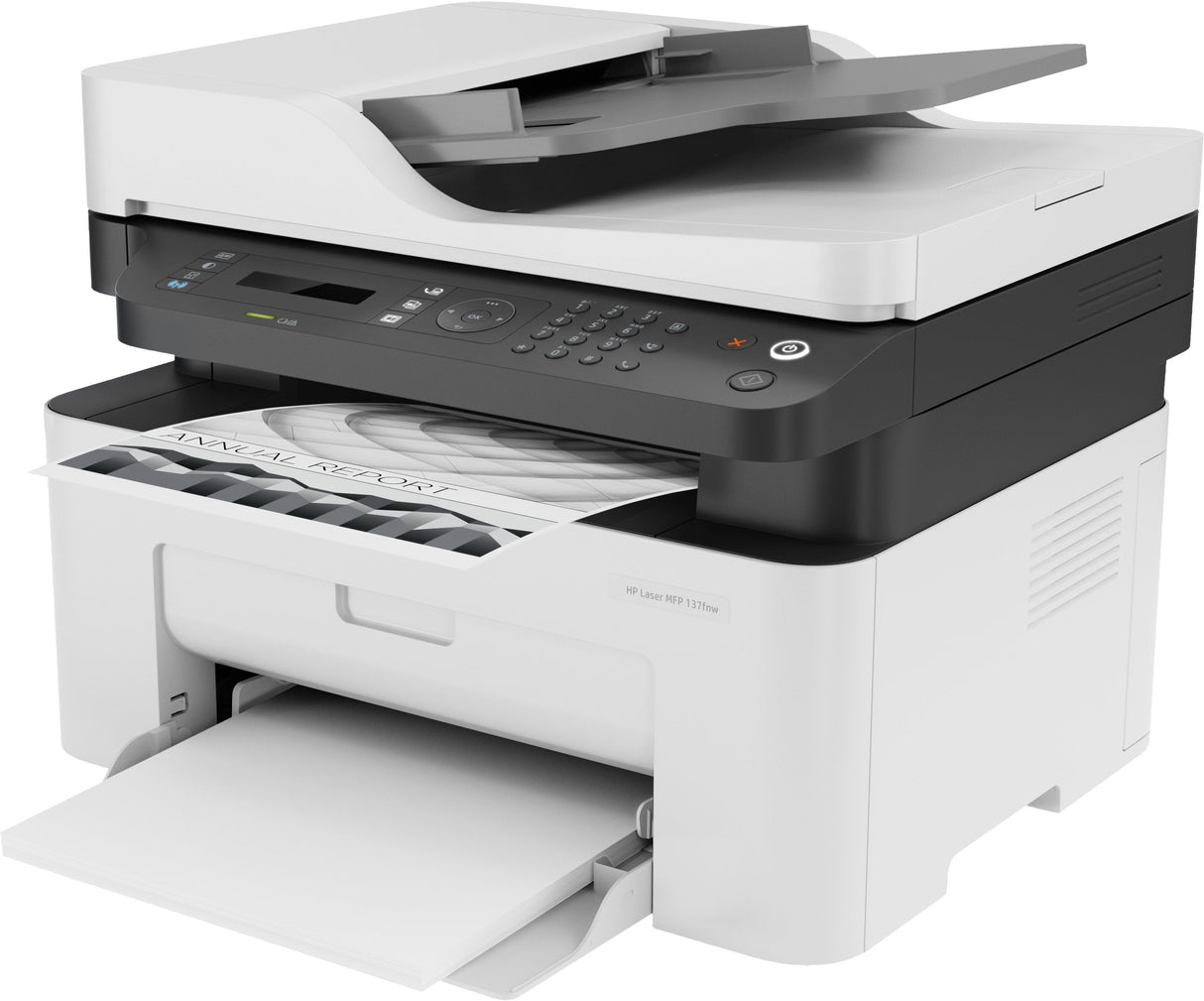 Multifuncion Hp Laser Monocromo Laserjet Mfp 137fnw Fax - A4 - 20ppm - 128mb - Usb - Red - Wifi