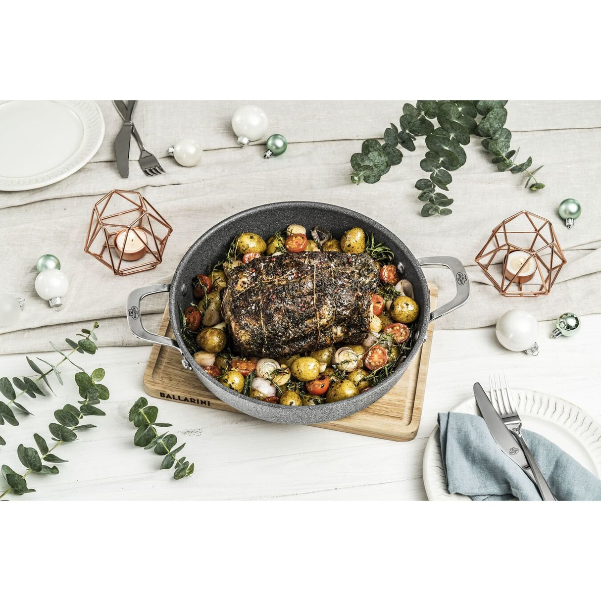 EAN 8003150508176 - BALLARINI 75002-810-0 cacerola Serving pan Alrededor imagen 2