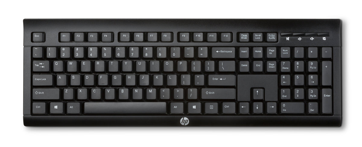 EAN 887758651254 - HP K2500 Wireless Keyboard teclado Hogar RF inalámbrico Negro imagen 1