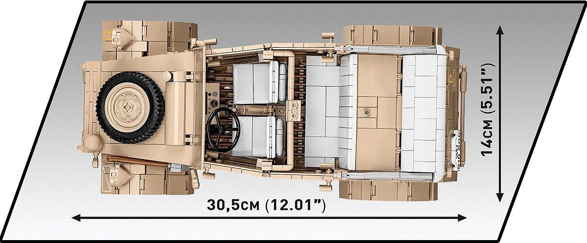 EAN 5902251028039 - COBI Kübelwagen Personenkraftwagen Typ 82 imagen 12