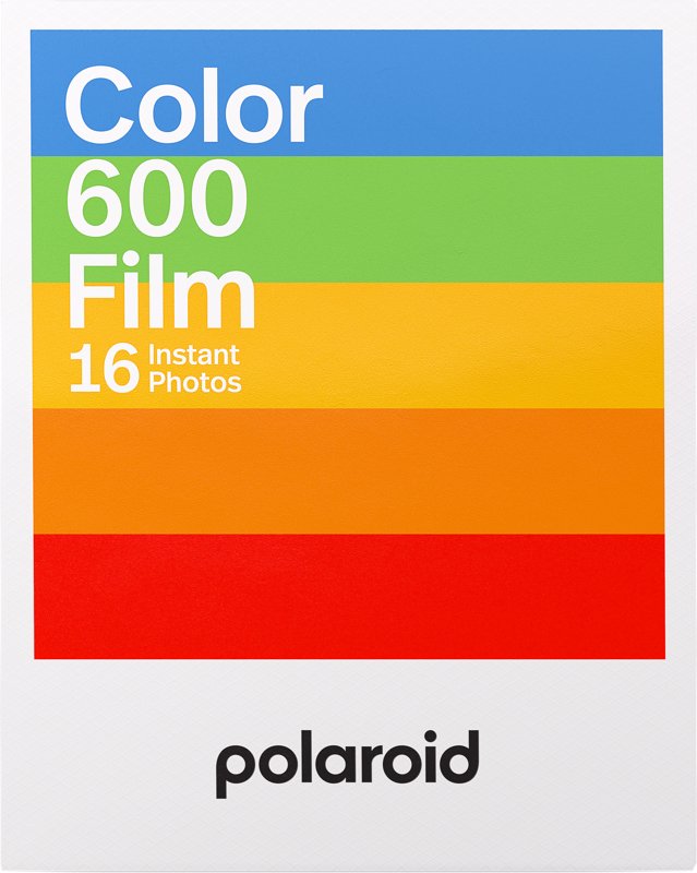 Película De Color Polaroid 1x2 Para 600