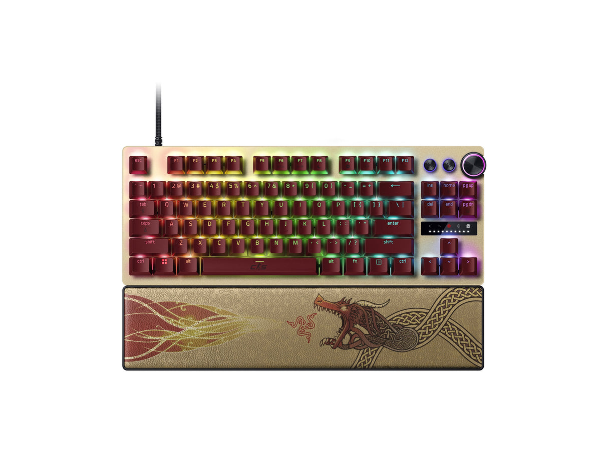 Teclado Razer Huntsman V3 Pro (Usa) Tenkeyless Counter Strike 2 Ed. (Rz03-04982100-R3m1)
