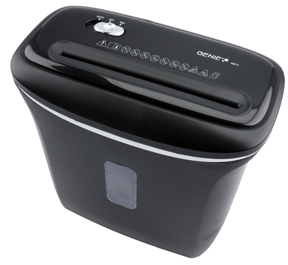 Genie 480 X Triturador De Papel Corte Cruzado 72 Db Negro