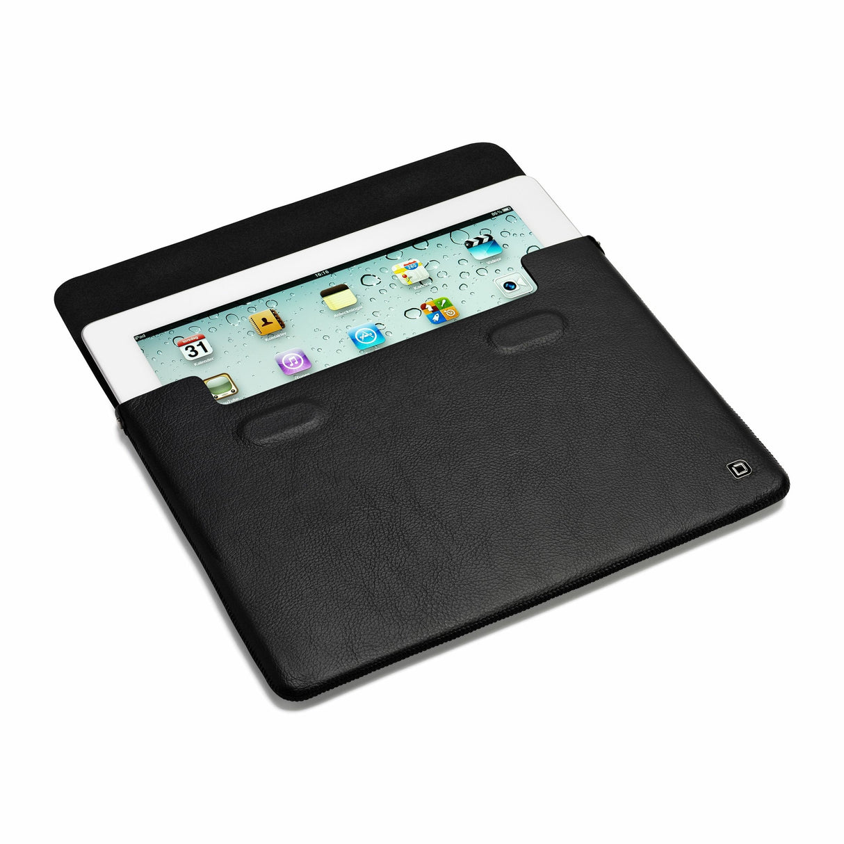 Dicota Pochette En Cuir Para Tablet 10 Protège Des Chocs/Rayures. 20x25x1.7cm