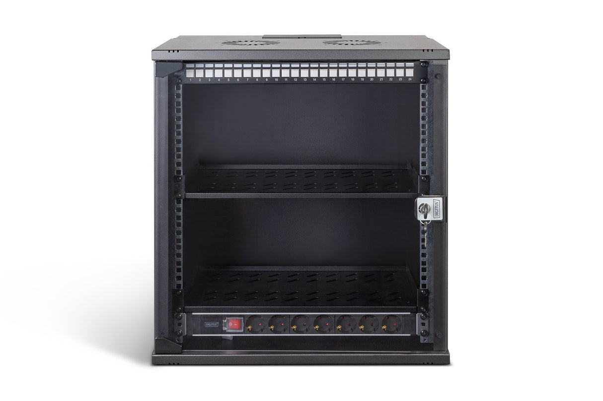 EAN 4016032499664 - Digitus DN-49207-SET armario rack Bastidor de pared Negro imagen 4