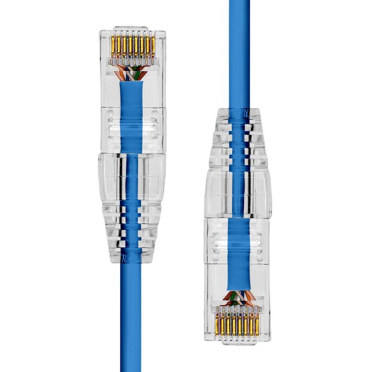 Proxtend Slim U/Utp Cat6 Lszh Awg 28 Blue 5m