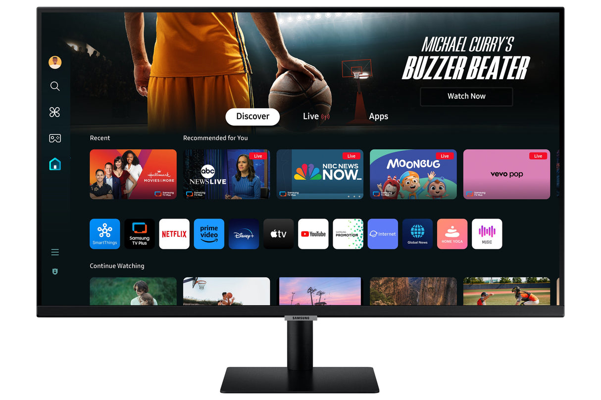 EAN 8806095545257 - Samsung M70D pantalla para PC 81,3 cm (32") 3840 x 2160 Pixeles 4K Ultra HD LED Negro imagen 3