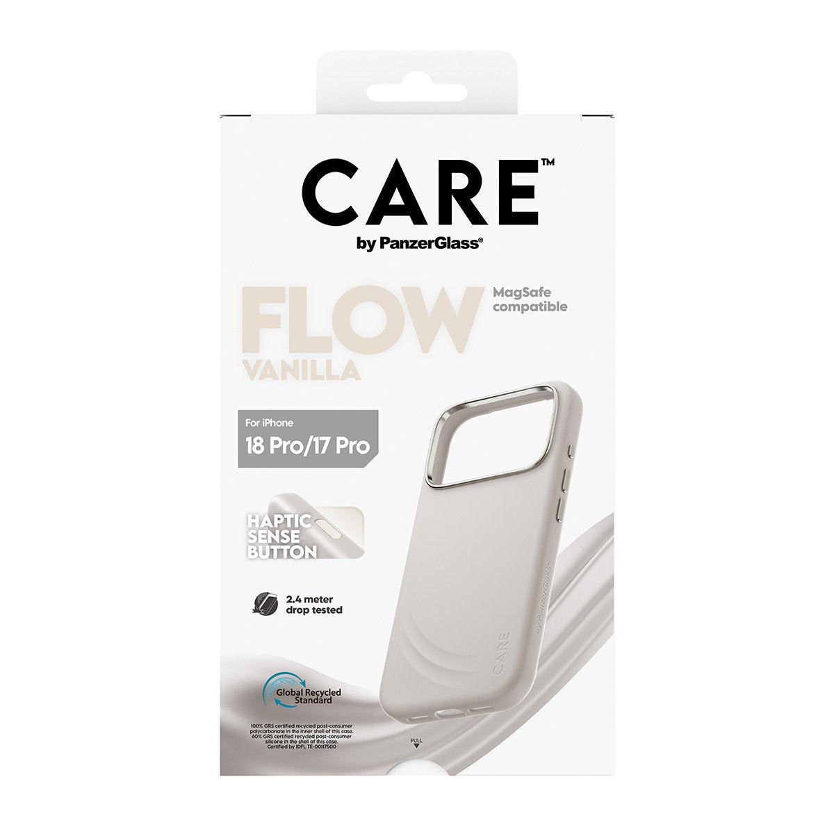 Care By Panzerglass Flow Case Vanilla M. Magsafe Iphone 17 Pro