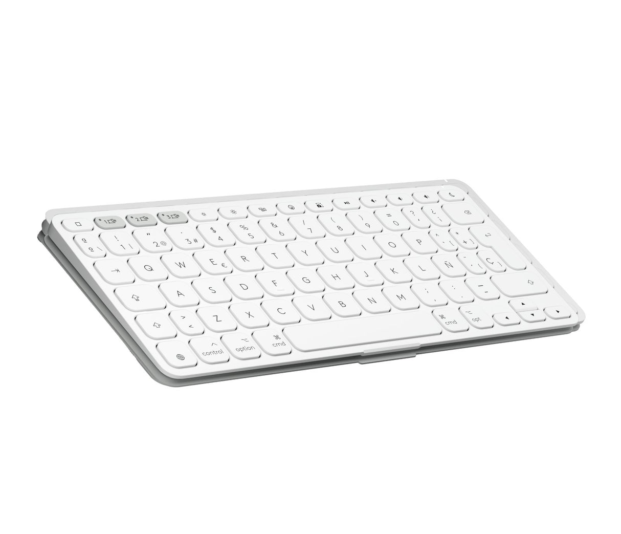 EAN 5099206126152 - Logitech 920-013011 teclado para móvil Español Bluetooth Gris, Blanco imagen 4
