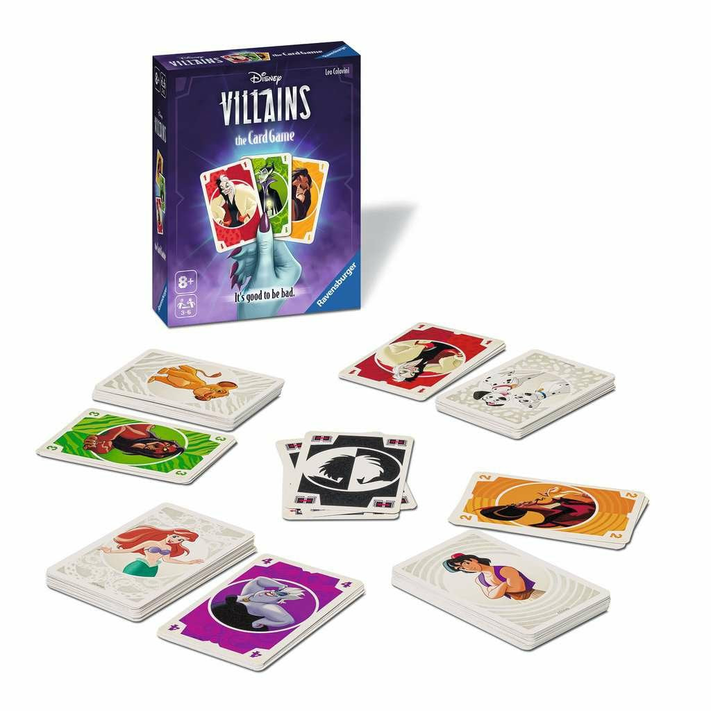 Juego De Cartas Villanos Disney