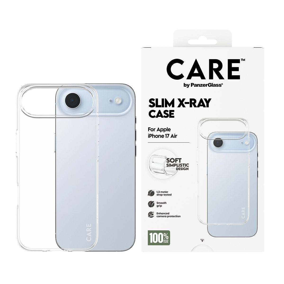 Panzerglass Care Fashionable Case Transparentee X-Ray Soft Basic Iphone 17 Air