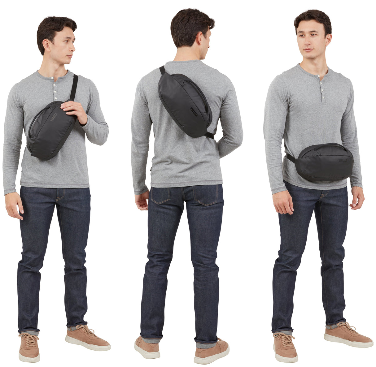 Bandolera Thule Tact Tactwp05 Poliéster Negro Niño Black, 3205290