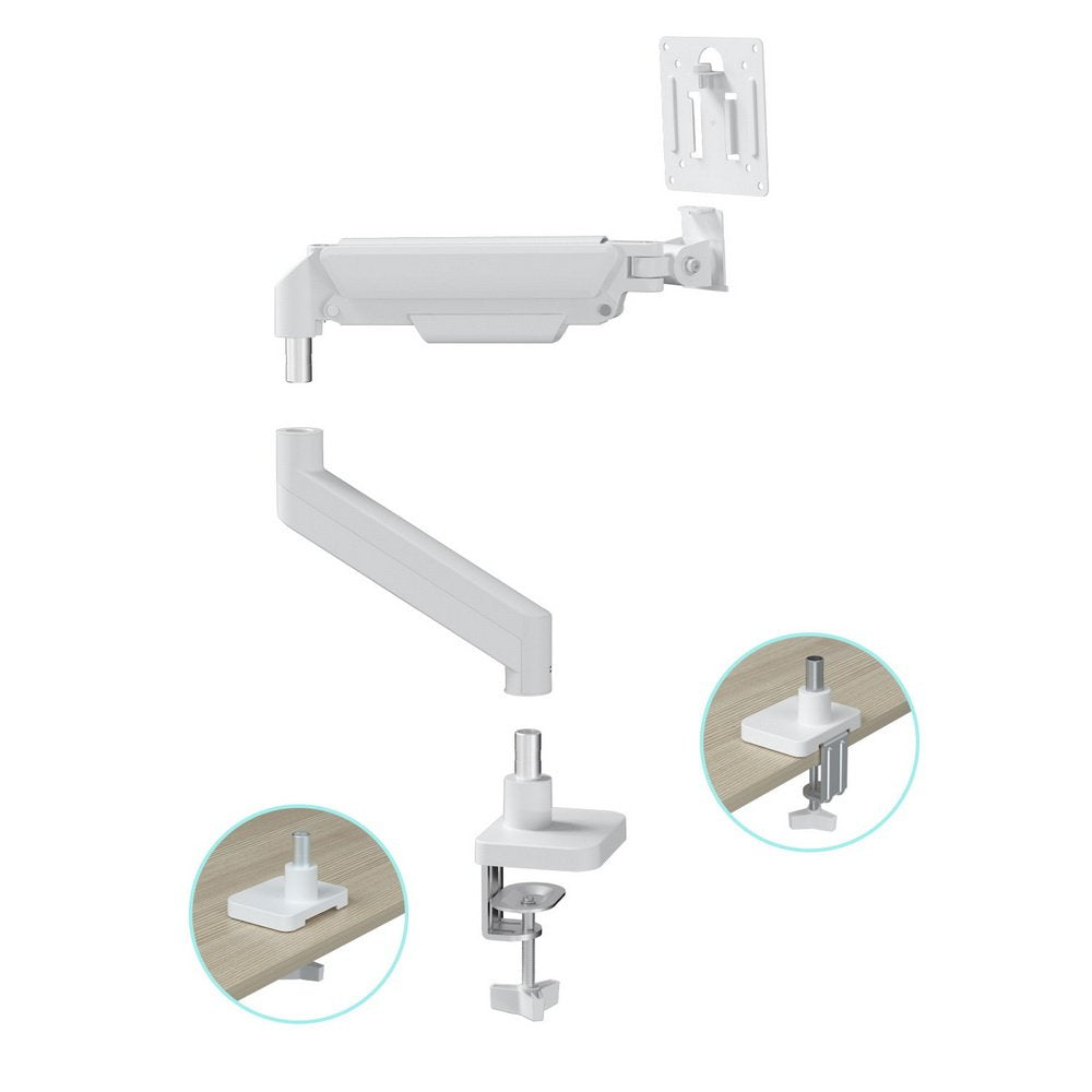 EAN 8716309135436 - Gembird MA-DA1-04-W soporte para monitor 81,3 cm (32") Escritorio Blanco imagen 16