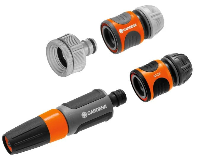 Gardena 18291-20 Pistola De Pulverización De Agua O Boquilla Boquilla De Lavado Negro, Gris, Naranja, Plata