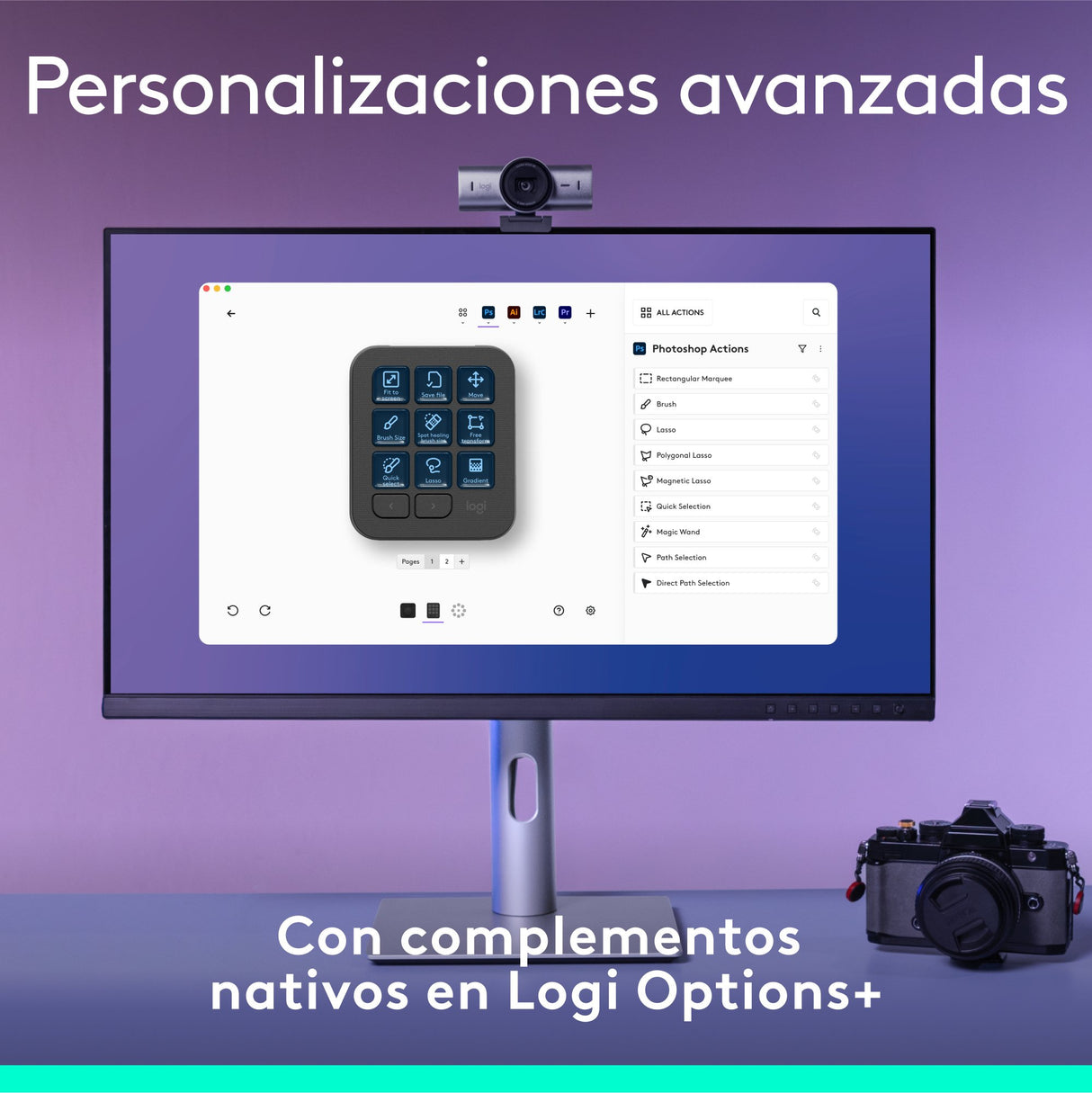 EAN 5099206124707 - Logitech MX Creative Console Teclado Bluetooth/USB imagen 5