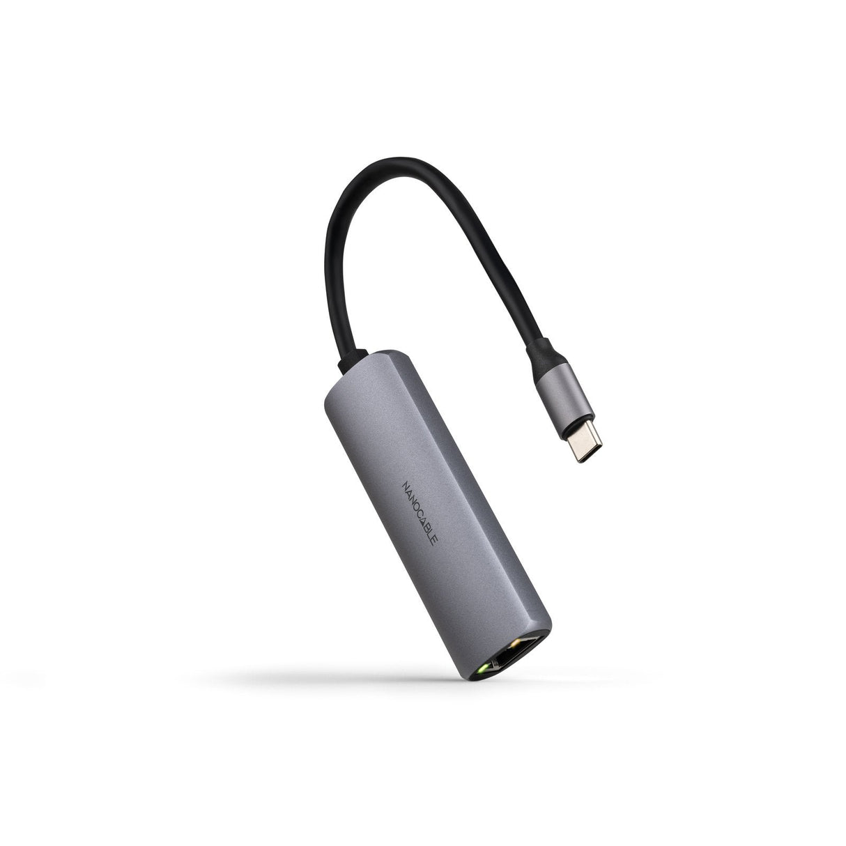 Hub Usb Tipo-C 3.1 Nanocable 10.16.4603 1xusb Tipo-C Pd 1xrj45 Gris